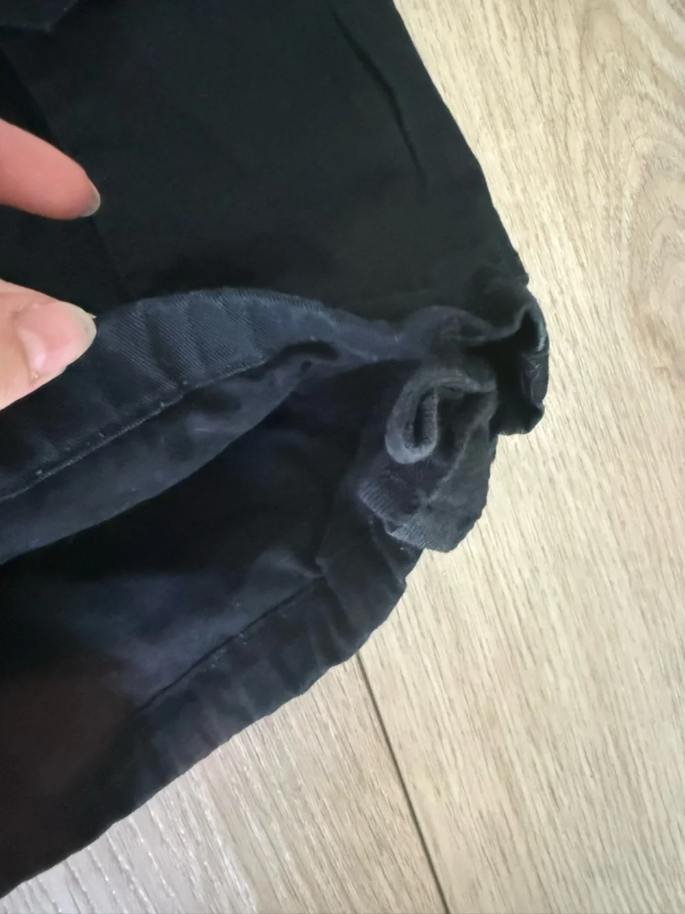 Pro Club Black Cargo Shorts Utility Y2K Gorpcore Loose Fit - Picture 4 of 9